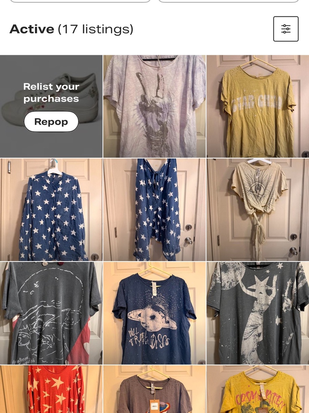 Magnolia Pearl various items tees jacket coat dress O’Leary pink bloomers stars